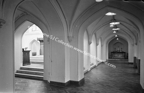 MT MELLARY  ABBEY  SARCRISTY AND AMBULATORY BEHIND ALTAR